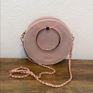 Ted Baker Blush Pink Round Crossbody Bag